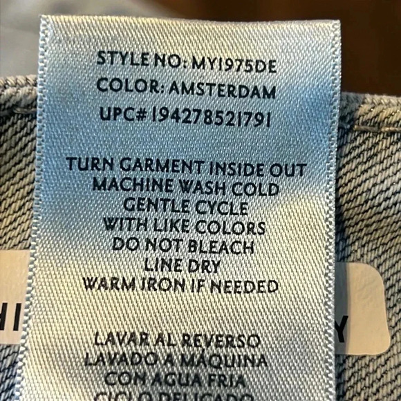 Seven womens jeans Tummy less slimming control panel 10 high-rise skinny distres - Picture 11 of 11